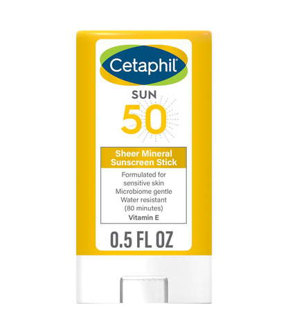 Cetaphil Sheer Mineral Sunscreen Stick Spf 50