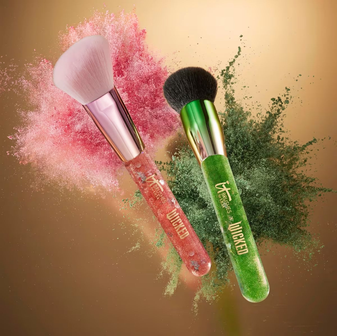 IT Brushes for ULTA x Wicked Limited-Edition Blush & Foundation Makeup Brush Set