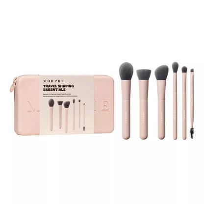 Morphe - Bamboo & Charcoal Shaping Essential Infused Travel Brush Set