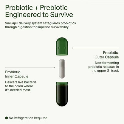Seed - Daily Synbiotic Probiotic Capsules - 60ct