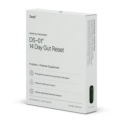 Seed - 14-Day Gut Reset Probiotic Capsules - 28ct