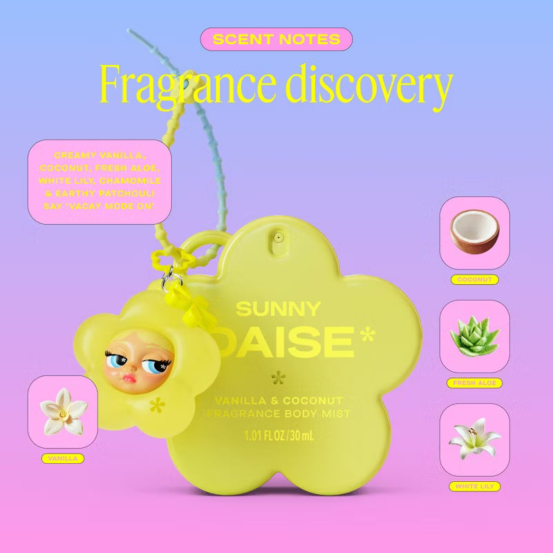 DAISE - Mini Body Mist + Charm