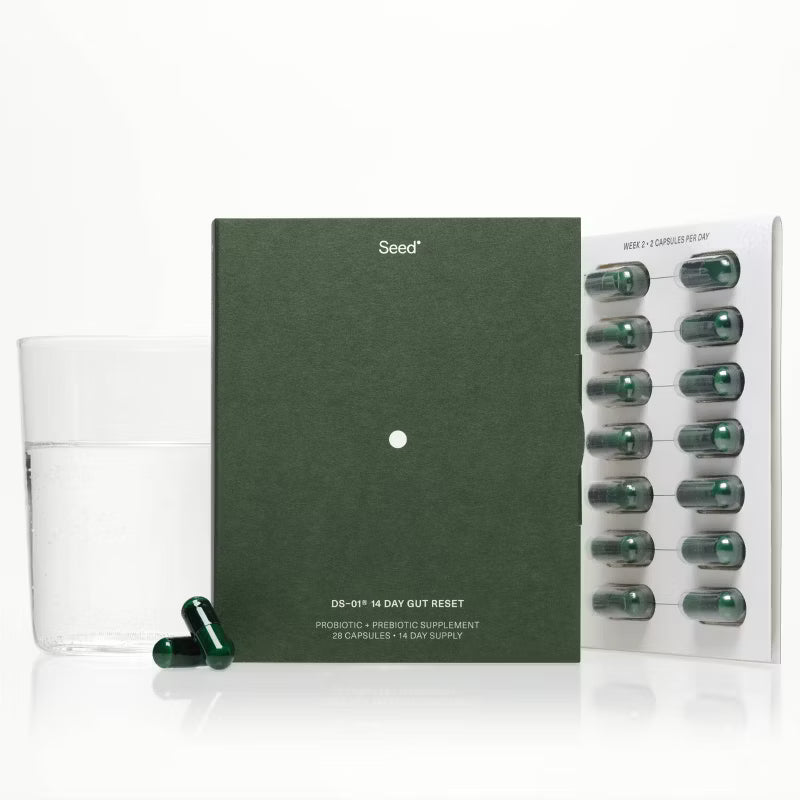 Seed - 14-Day Gut Reset Probiotic Capsules - 28ct