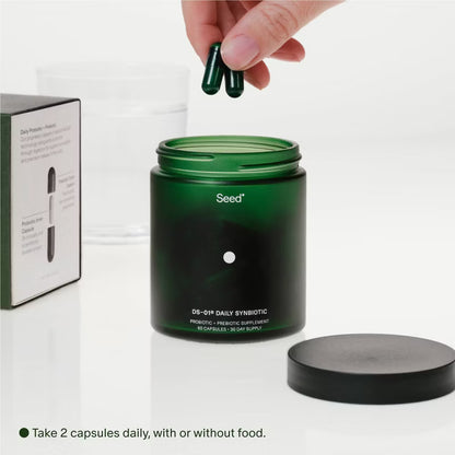 Seed - Daily Synbiotic Probiotic Capsules - 60ct