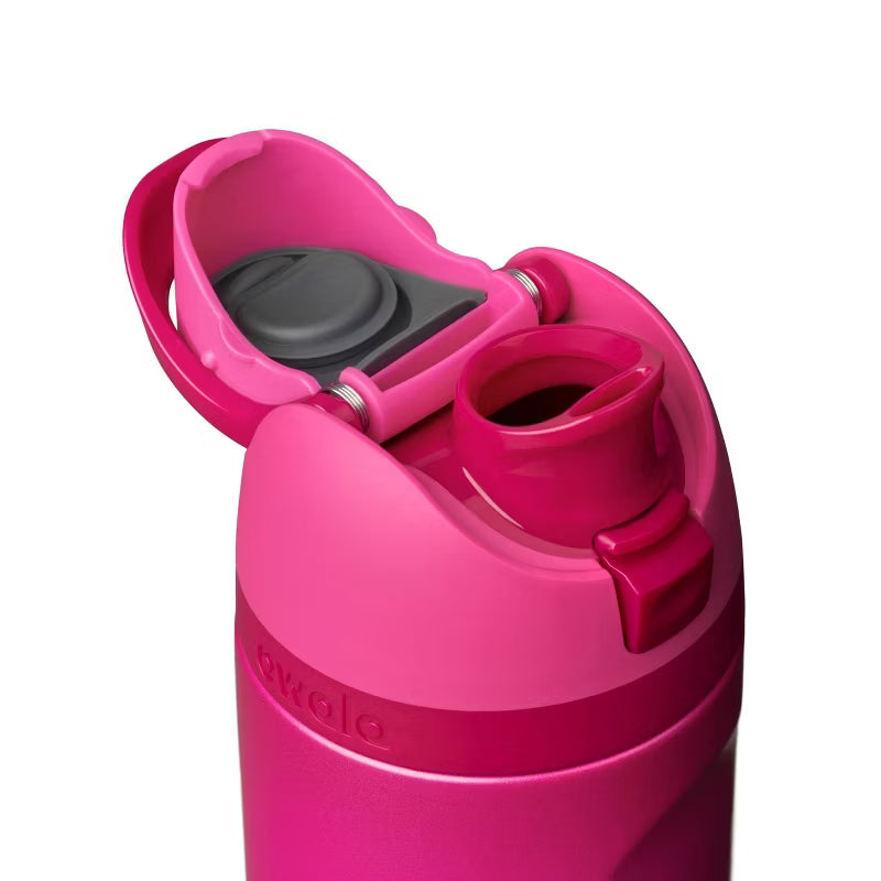 Owala  - Super Pink - 24oz FreeSip Stainless Steel
