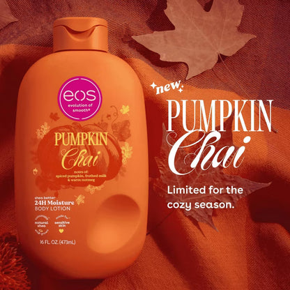 eos - 24H Moisture Body Lotion - Pumpkin Chai - edición limitada