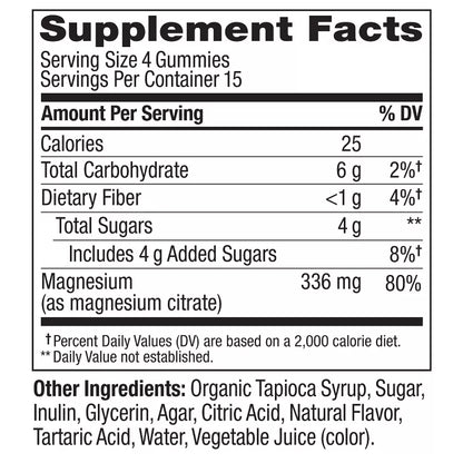 OLLY - Magnesium Gummies - 60ct