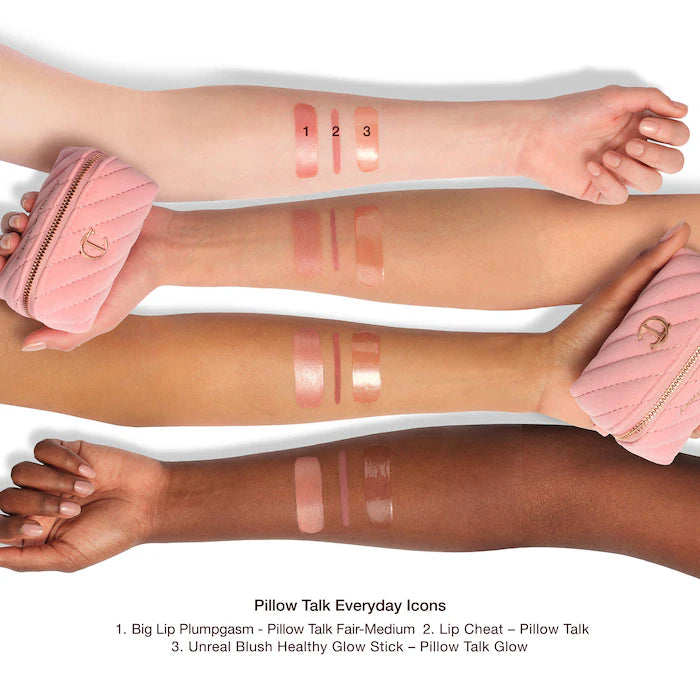 Charlotte Tilbury - Pillow Talk Everyday Icons Lip & Cheek Makeup Gift Set
