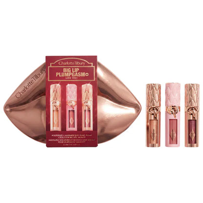 Charlotte Tilbury - Mini Big Lip Plumpgasm Plumping Lip Gloss Trio Makeup Gift Set