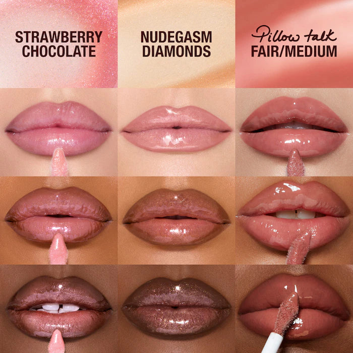 Charlotte Tilbury - Mini Big Lip Plumpgasm Plumping Lip Gloss Trio Makeup Gift Set