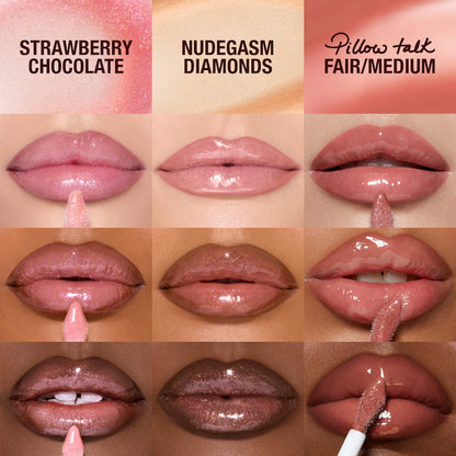 Charlotte Tilbury - Mini Big Lip Plumpgasm Plumping Lip Gloss Trio Makeup Gift Set