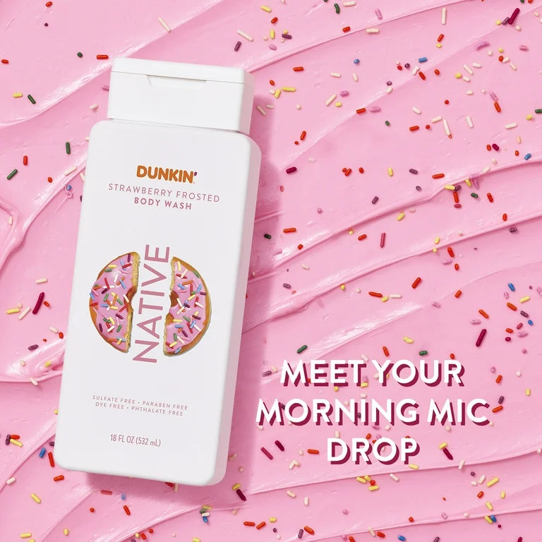 NATIVE x Dunkin’ body wash
