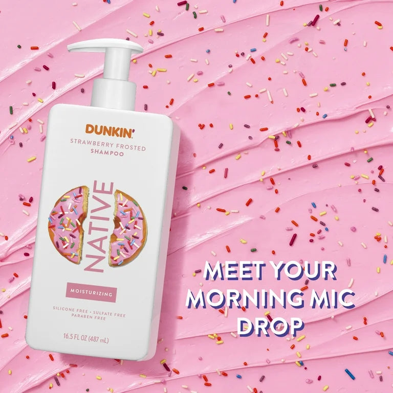 NATIVE x Dunkin moisturizing shampoo