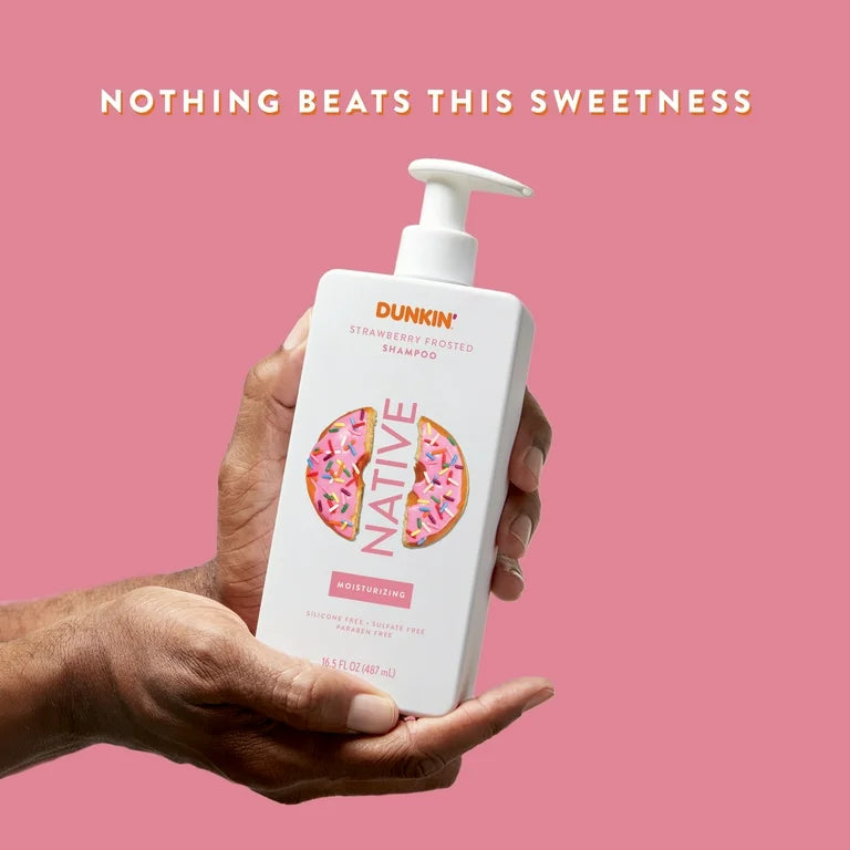 NATIVE x Dunkin moisturizing shampoo