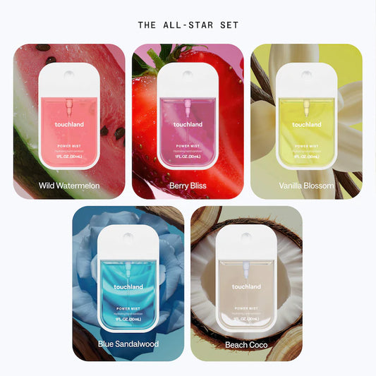 Touchland - The All-Star Power Mist Hand Sanitizer Gift Set
