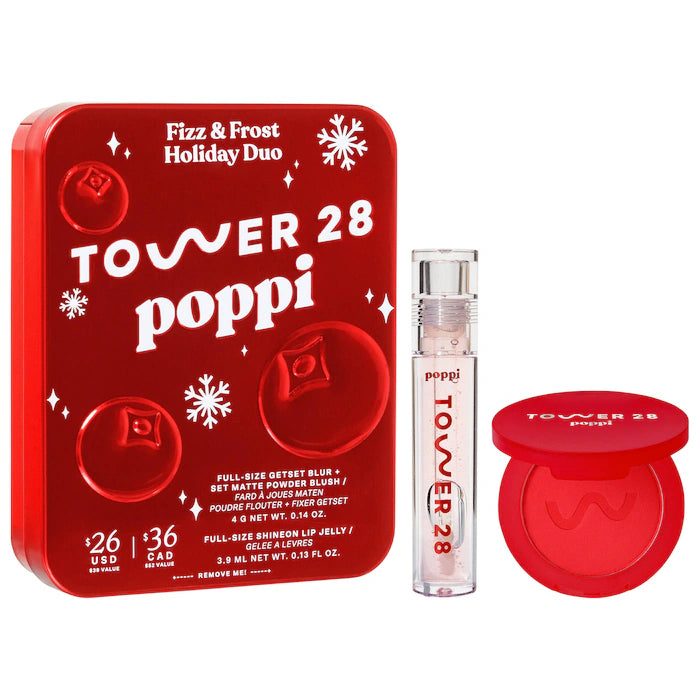 Tower 28 Beauty - Tower 28 x Poppi Fizz + Frost Holiday Duo