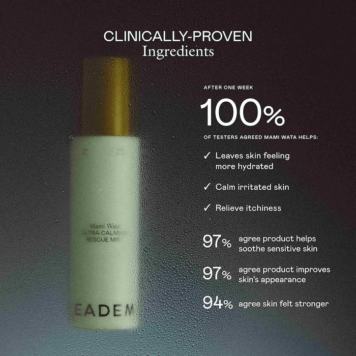 EADEM - Mami Wata Barrier Strengthening Face Mist with Cica, Panthenol, Ectoin for Sensitive, Irritated Skin