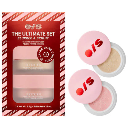 ONE/SIZE - Ultimate Blurring Setting Powder Blurred & Bright Travel Duo