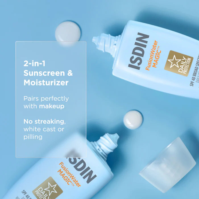 Fusion Water Magic SPF 40 Sunscreen with Hyaluronic Acid and Vitamin E