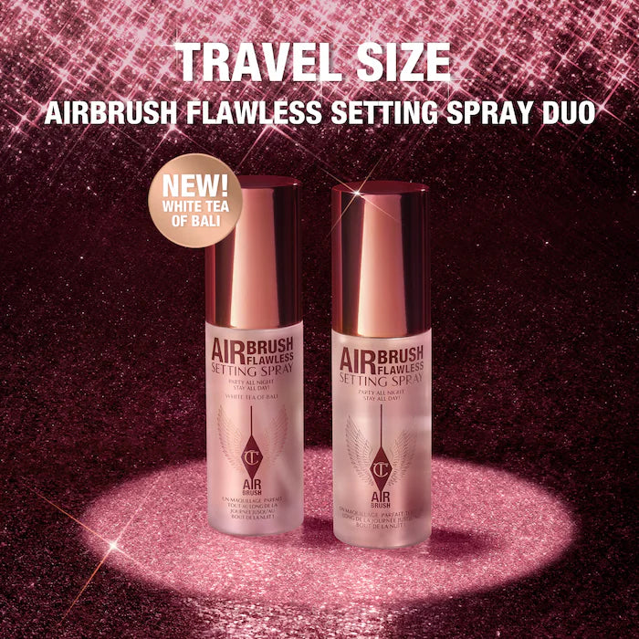 Mini Airbrush Flawless Setting Spray Duo Set