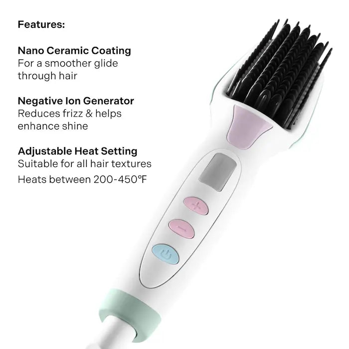 Get Ur Sleek On Heated Straightening Brush