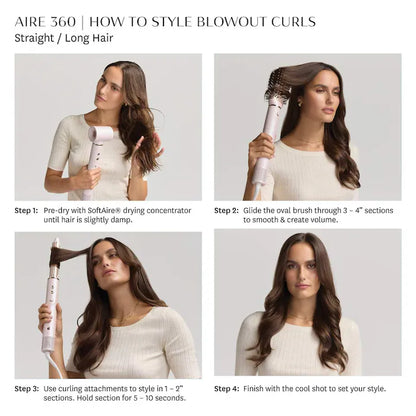 Aire 360 Ceramic Air Styler Blowout Kit