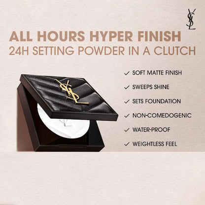 All Hours Hyper Finish 24H Multi-Use Natural Matte Powder