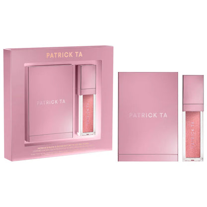 PATRICK TA - Patrick's Glow and Gloss Set: Major Headlines Blush Duo and Plumping Lip Gloss Makeup Gift Set