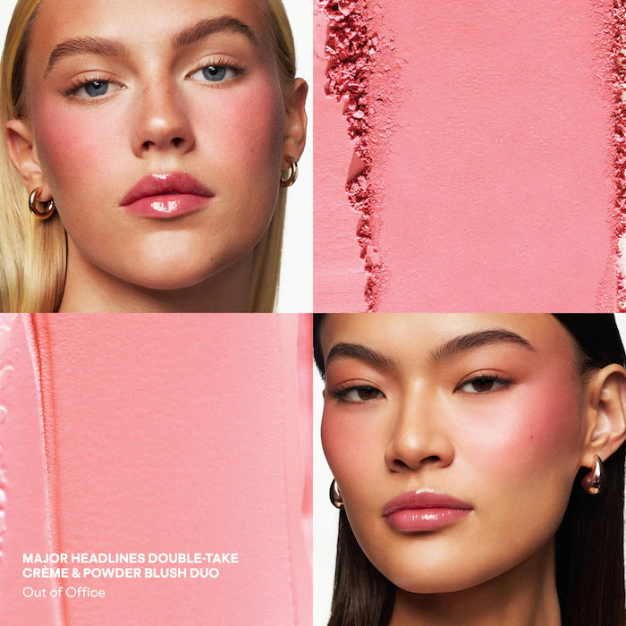 PATRICK TA - Patrick's Glow and Gloss Set: Major Headlines Blush Duo and Plumping Lip Gloss Makeup Gift Set