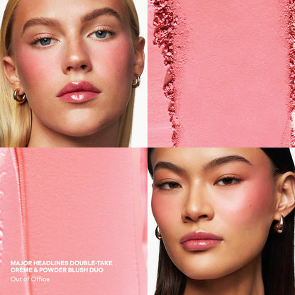 PATRICK TA - Patrick's Glow and Gloss Set: Major Headlines Blush Duo and Plumping Lip Gloss Makeup Gift Set