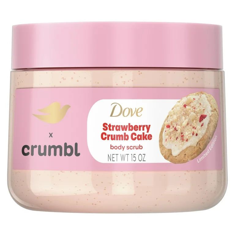 Dove - Crumbl Strawberry Cookie Exfoliating Body Scrub