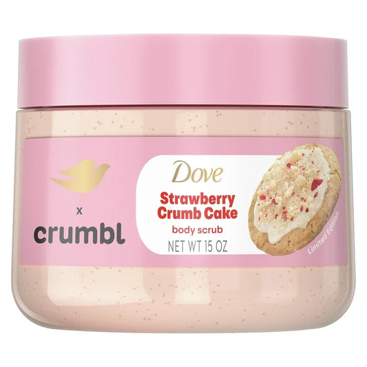 Dove - Crumbl Strawberry Cookie Exfoliating Body Scrub