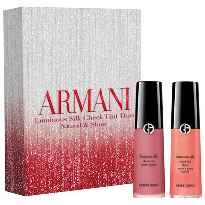 Armani Beauty - Luminous Silk Cheek Tint Liquid Blush Duo Set