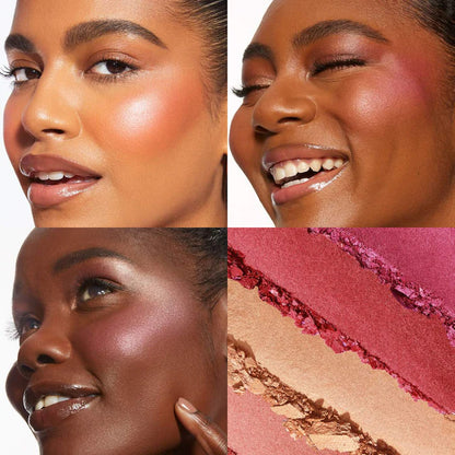 tarte - glow squad Amazonian clay luminous face palette glow squad Amazonian clay blush & highlighter palette