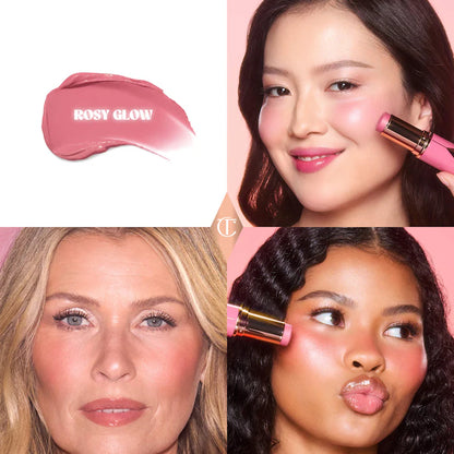 Charlotte Tilbury - Unreal Lip + Cheek Glow Blush Stick with Hyaluronic Acid