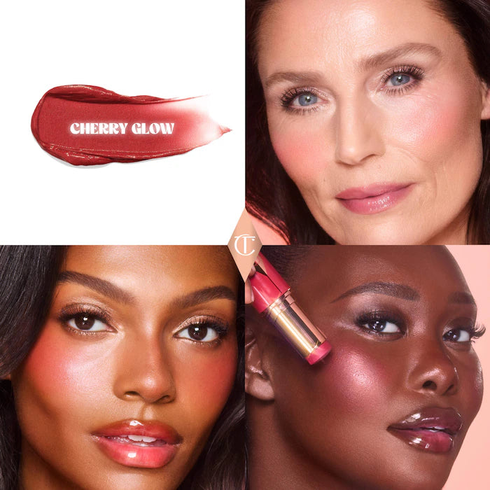 Charlotte Tilbury - Unreal Lip + Cheek Glow Blush Stick with Hyaluronic Acid