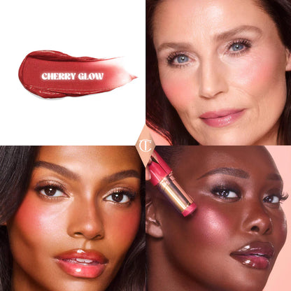 Charlotte Tilbury - Unreal Lip + Cheek Glow Blush Stick with Hyaluronic Acid