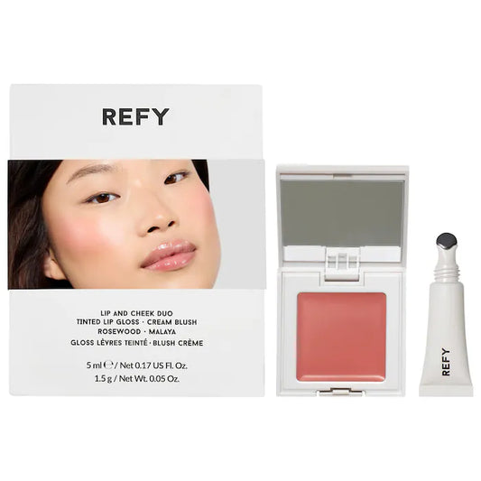 REFY - Lip Gloss and Cheek Duo Set