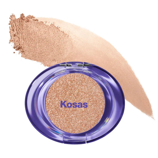 Kosas - Shiny Objects Wet Glisten Highlighter Powder for Face and Eyes