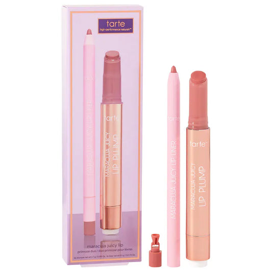 tarte - maracuja juicy lip hydrating plump gloss primrose duo