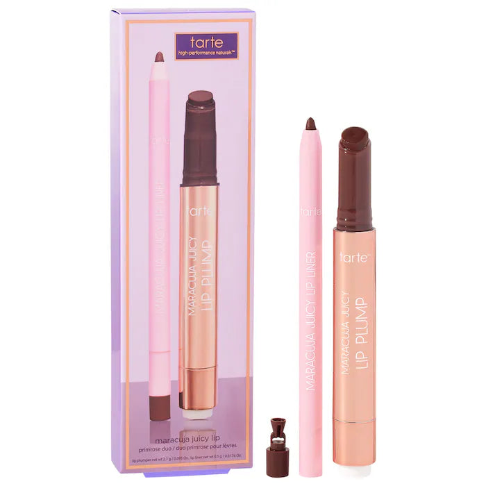 tarte - maracuja juicy lip hydrating plump gloss primrose duo