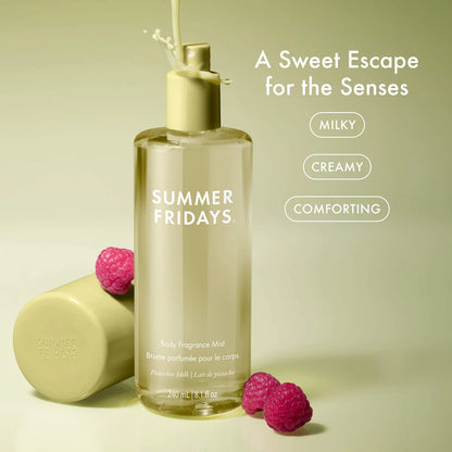 Summer Fridays - Pistachio Milk Hair + Body Fragrance Mist with Pistachio + Raspberry Sugar