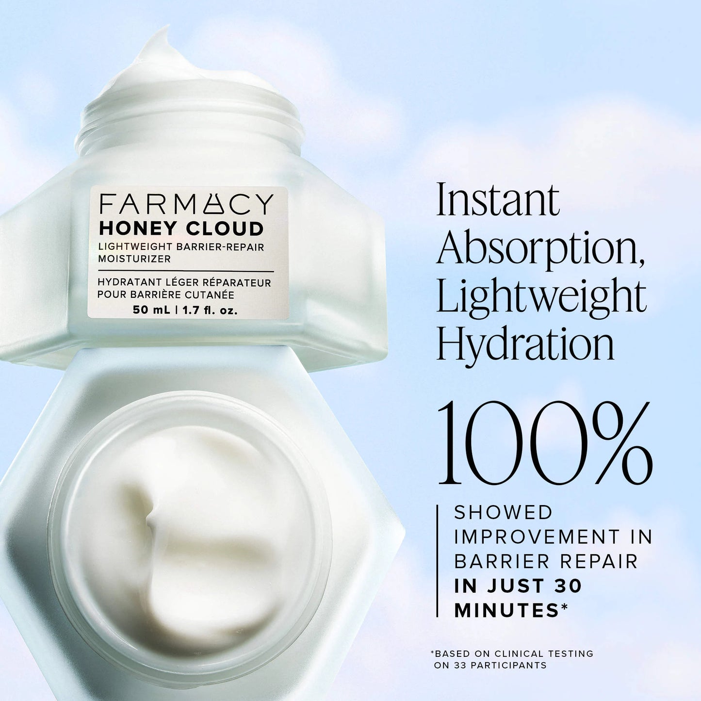 Farmacy - Honey Cloud Lightweight Barrier Repair Moisturizer