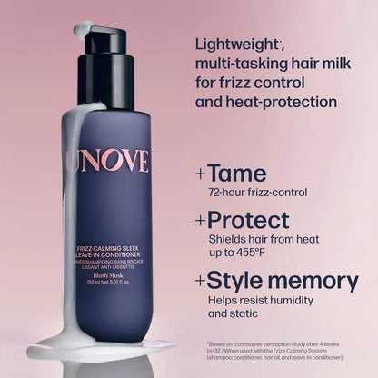 UNOVE - Frizz-Calming Leave in Conditioner with Heat Protectant