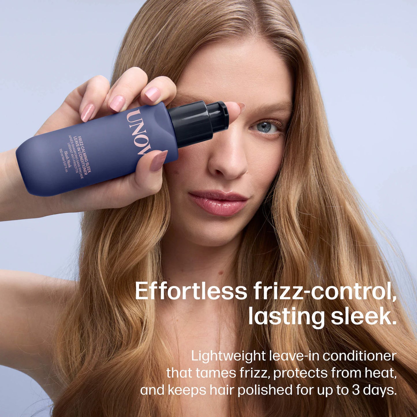 UNOVE - Frizz-Calming Leave in Conditioner with Heat Protectant