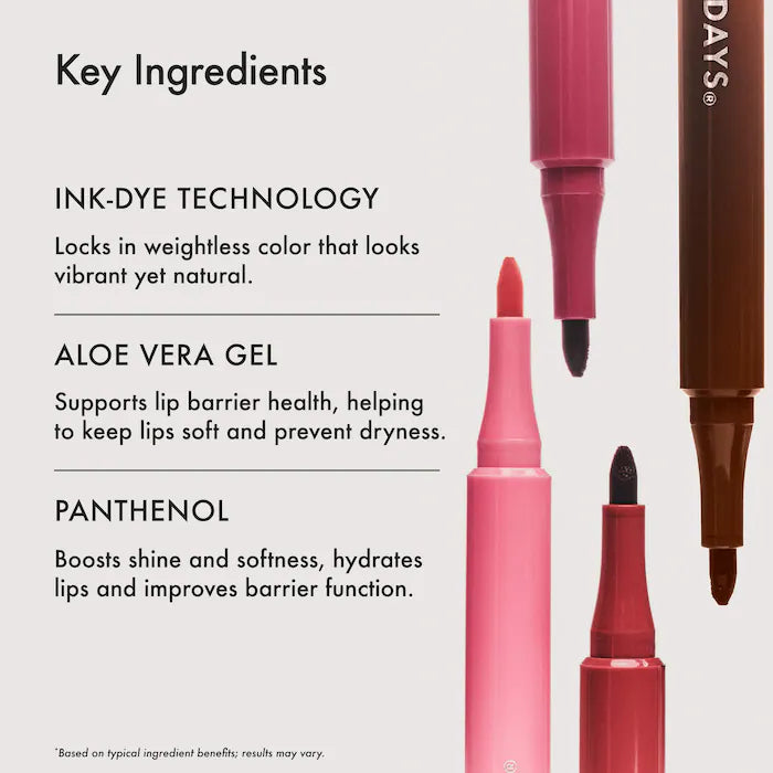 Summer Fridays - Flushed Lip Stain 12HR Transfer-Proof Lip Tint