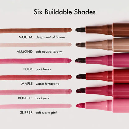 Summer Fridays - Flushed Lip Stain 12HR Transfer-Proof Lip Tint