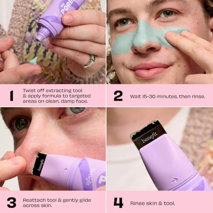 Benefit Cosmetics - The POREfessional Degunker Blackhead & Pore Cleansing Mask System