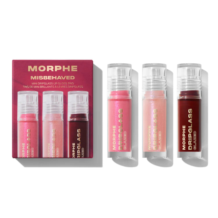 MORPHE - MISBEHAVED MINI DRIPGLASS LIP GLOSS TRIO