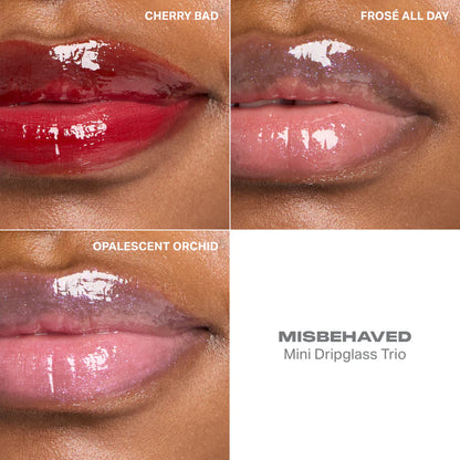 MORPHE - MISBEHAVED MINI DRIPGLASS LIP GLOSS TRIO